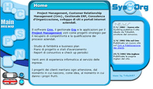 Viste el sitio web de Sys&Org, iniciando en la versin localizada en Ingls