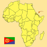 Gua de globalizacin - Mapa para localizacin del pas - Eritrea