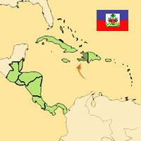 Gua de globalizacin - Mapa para localizacin del pas - Haiti