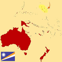 Gua de globalizacin - Mapa para localizacin del pas - Marshall