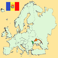 Gua de globalizacin - Mapa para localizacin del pas - Moldova