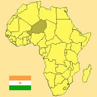 Gua de globalizacin - Mapa para localizacin del pas - Niger